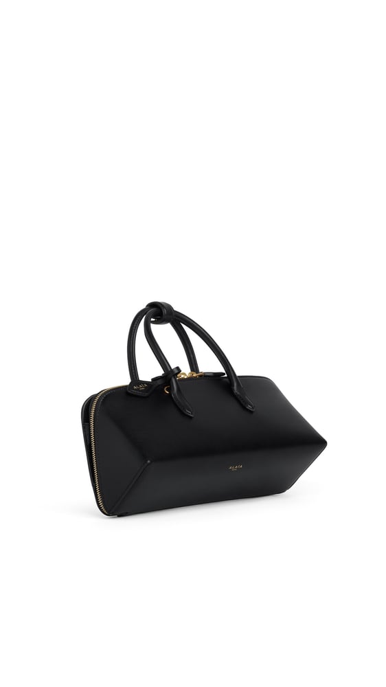SAC DELTA SMALL EN CUIR LISSE