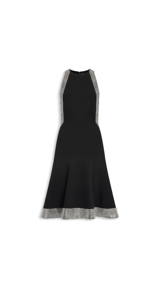 ROBE ÉVASÉE À STUDS