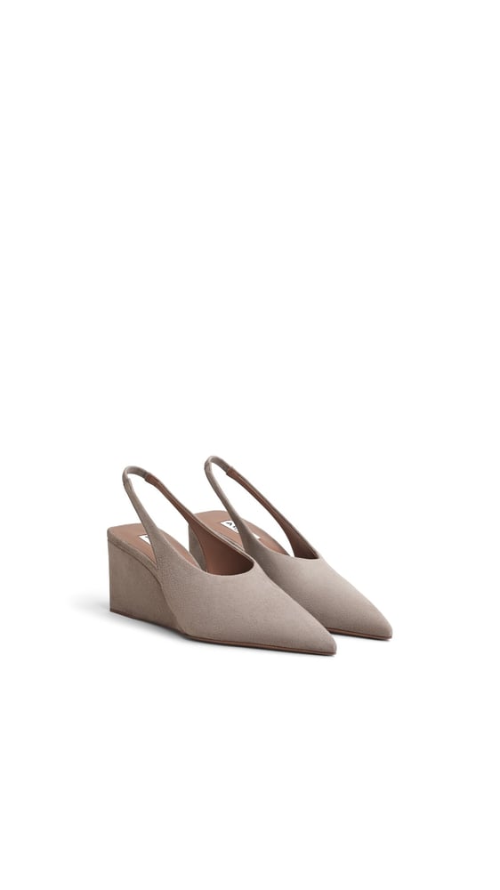 SLINGBACKS CUBE EN SUÈDE