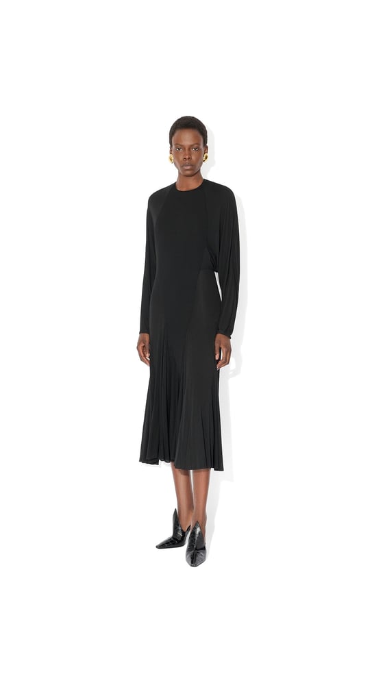 ROBE FLUIDE EN JERSEY