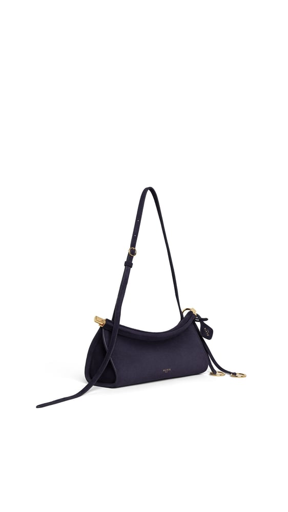 SAC LE CLICK EAST WEST SMALL EN SUEDE