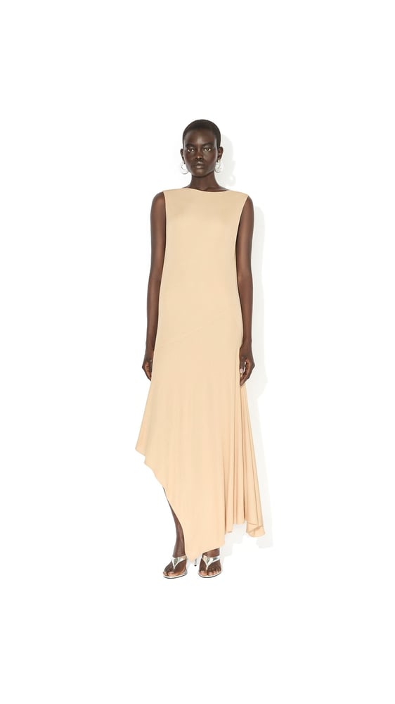 ROBE DOS NU EN CRÊPE JERSEY