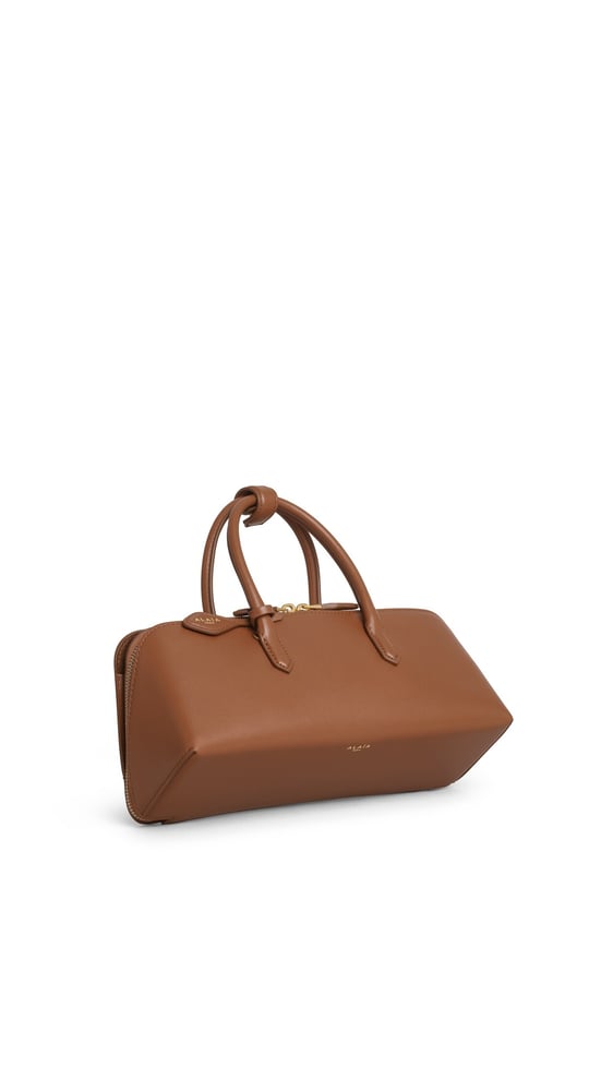 SAC DELTA SMALL EN CUIR LISSE