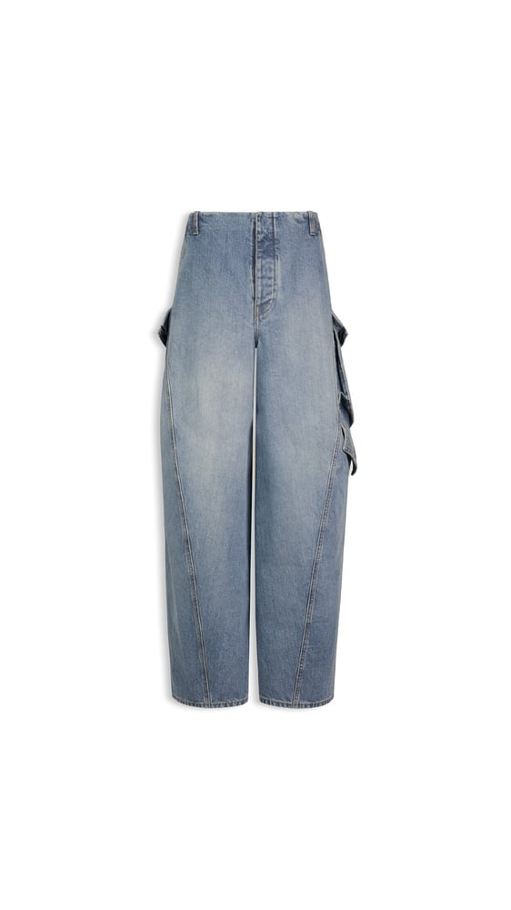 PANTALON CARGO EN DENIM