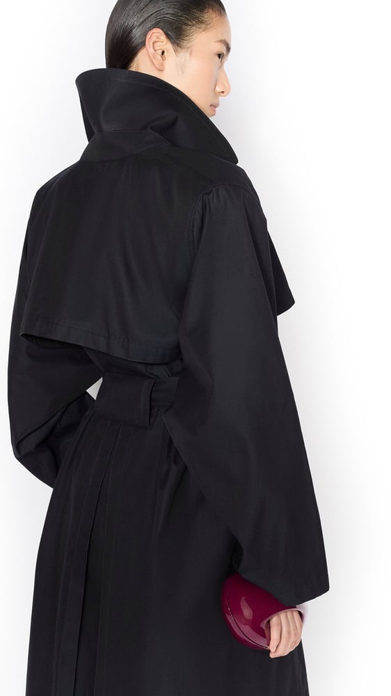 TRENCH-COAT EN COTON SOLARO