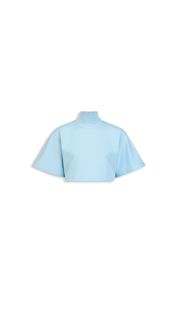 T-SHIRT COURT EN JERSEY DE COTON