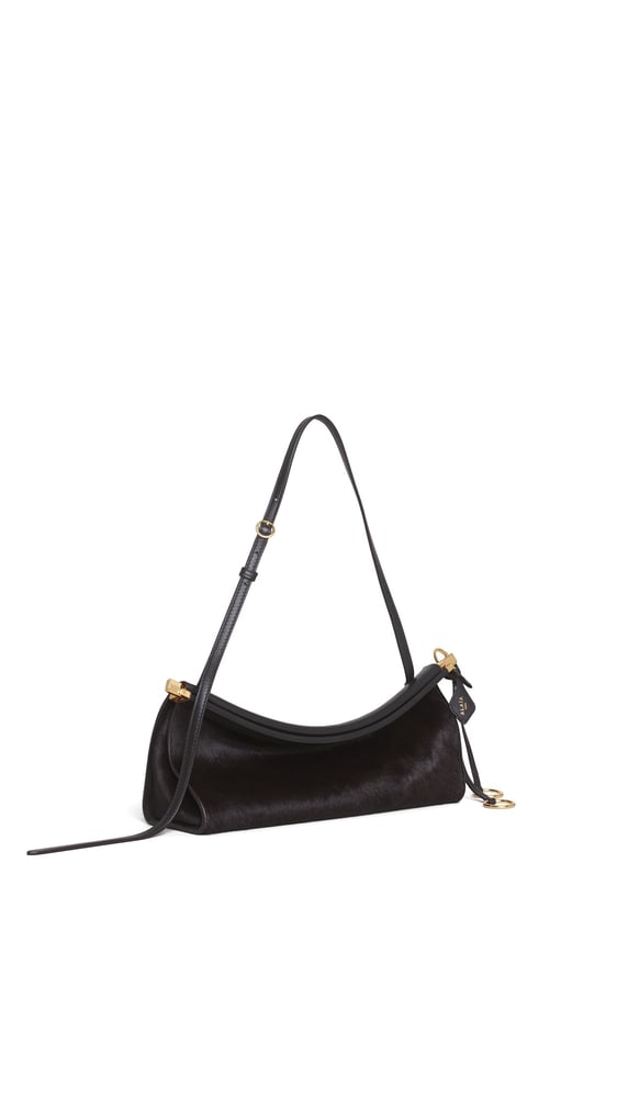 SAC LE CLICK EAST WEST MEDIUM EN CUIR EFFET PONY