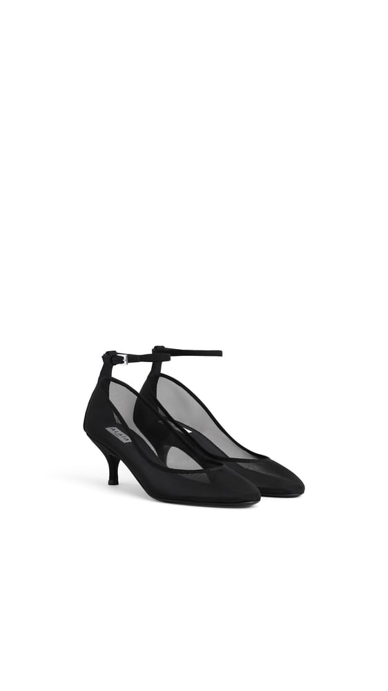 ESCARPINS À BRIDE EN TULLE