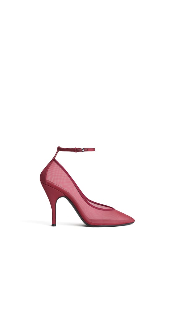 ESCARPINS À BRIDE EN TULLE
