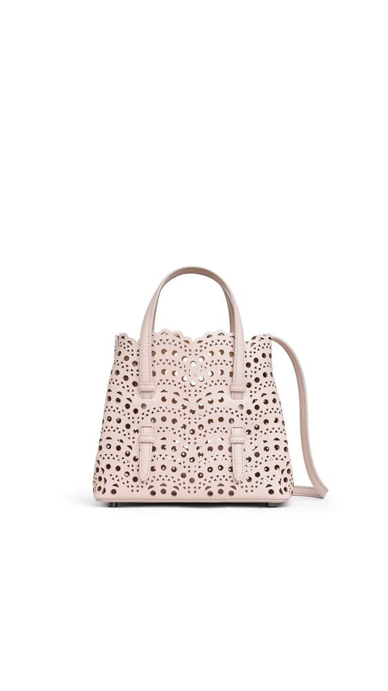 SAC MINA 20 EN CUIR VIENNE PERFORÉ