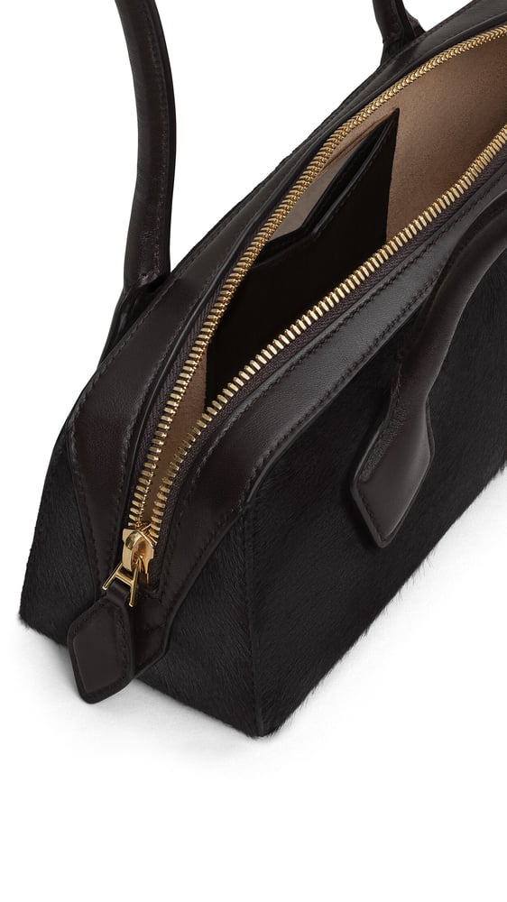 SAC LE TECKEL SMALL EN CUIR PONY