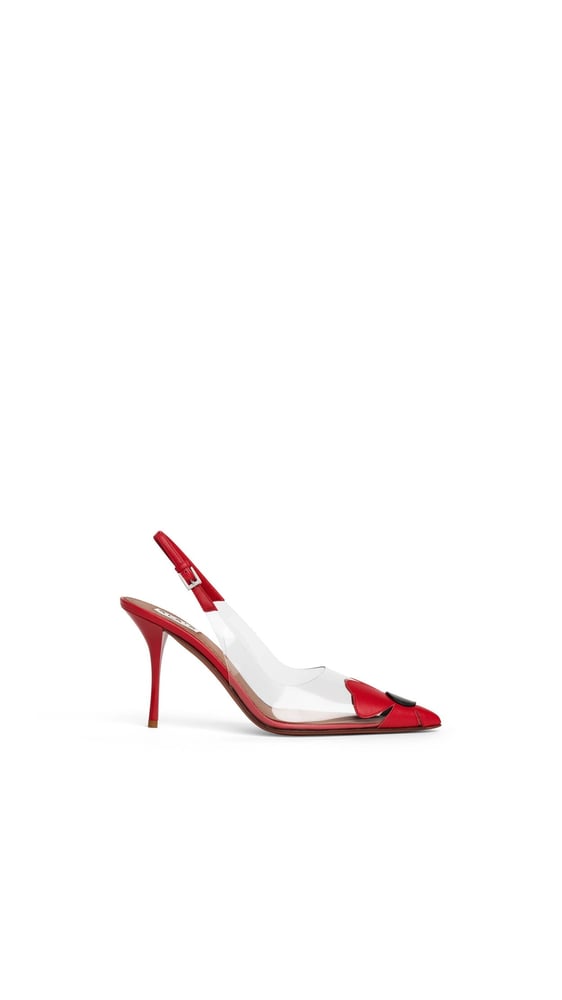 SLINGBACKS BLOOM EN CUIR NAPPA