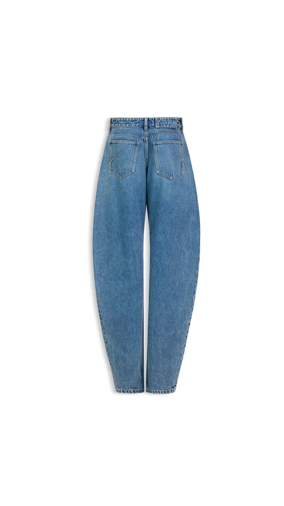 JEAN ROND EN DENIM