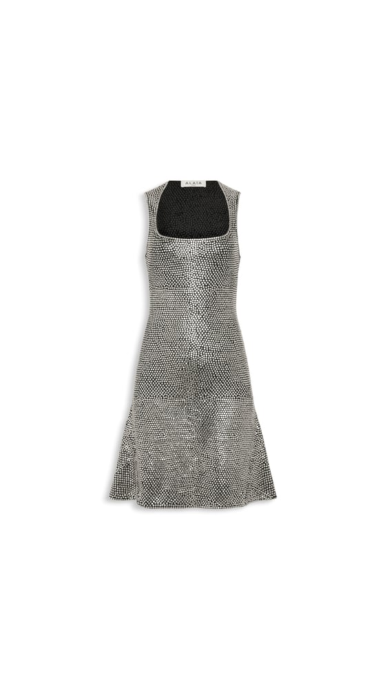 ROBE ÉVASÉE À STUDS