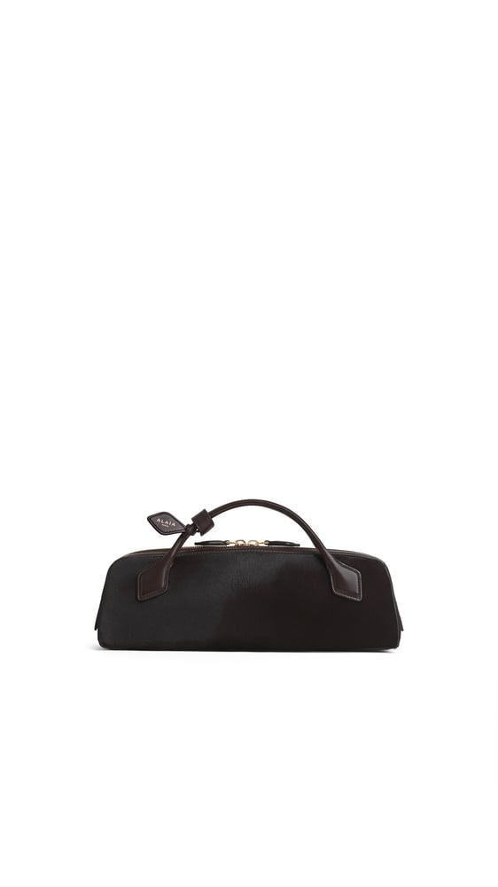 LE TECKEL CLUTCH EN CUIR PONY