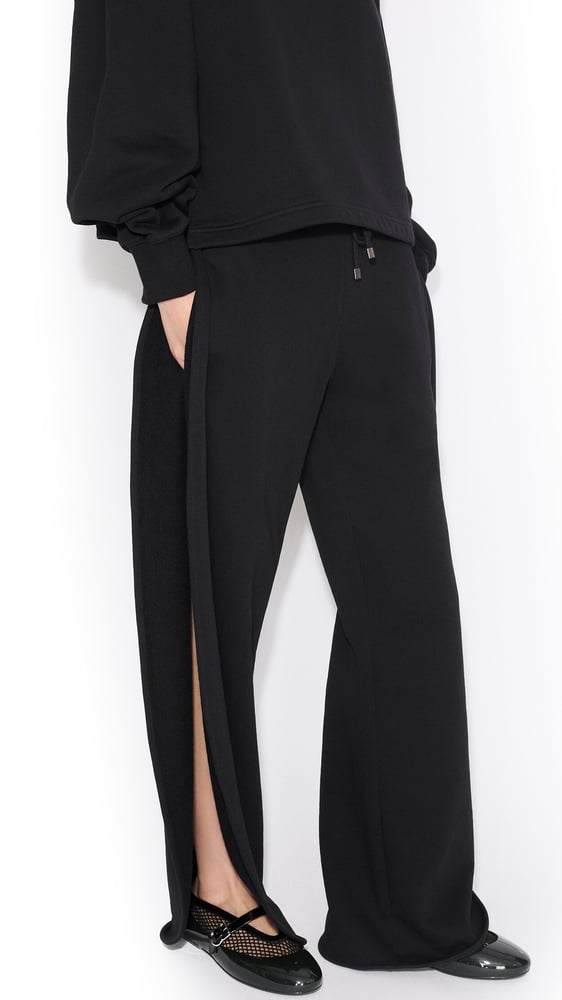 PANTALON PÉTALE EN JERSEY DE COTON