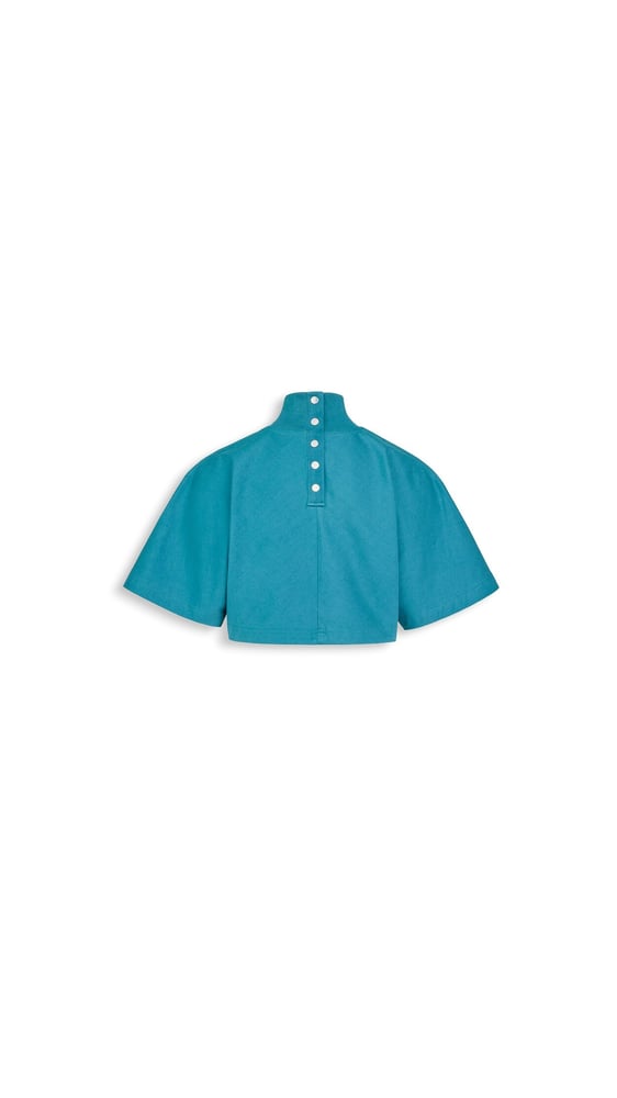 T-SHIRT COURT EN JERSEY DE COTON