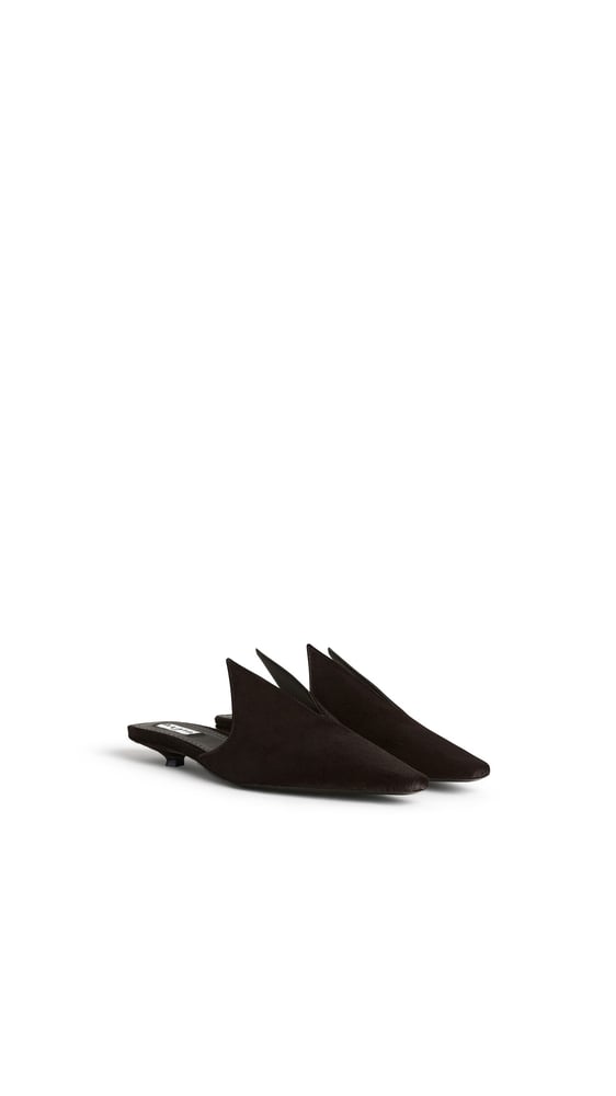 MULES  25 EN CUIR EFFET PONY