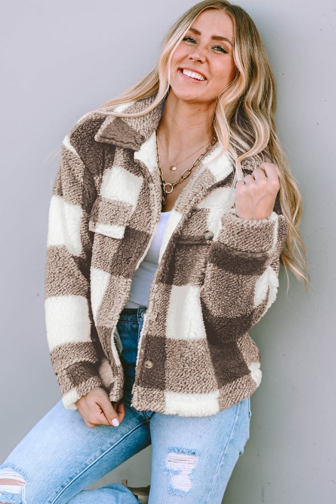 Buttoned Flap Shacket