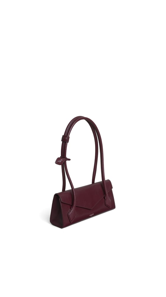 SAC LE TECKEL FLAP SMALL EN CUIR BRILLANT