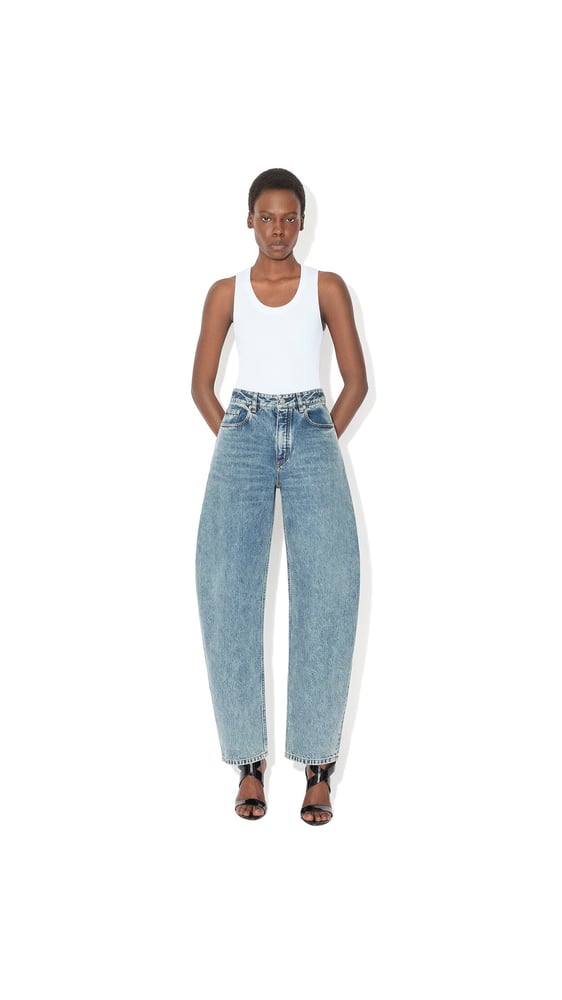 JEAN ROND EN DENIM