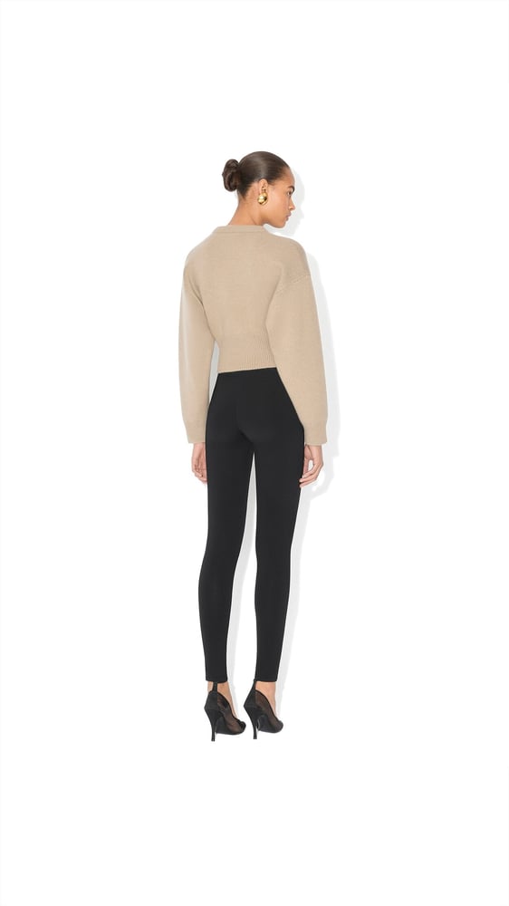 PULL COL ROND EN CACHEMIRE