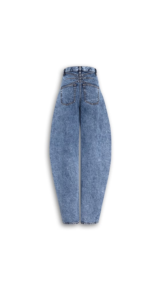 JEAN ROND EN DENIM