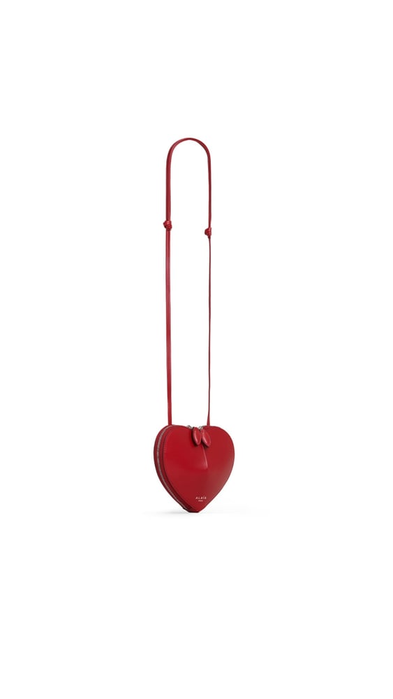 SAC LE COEUR SMALL EN CUIR
