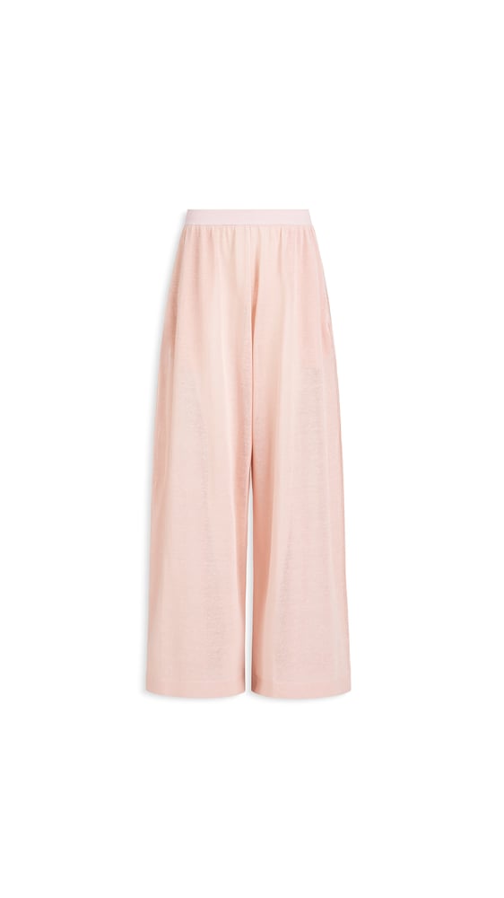 PANTALON FLUIDE EN LIN ET SOIE