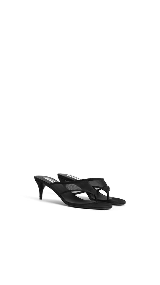 MULES TONG EN TULLE