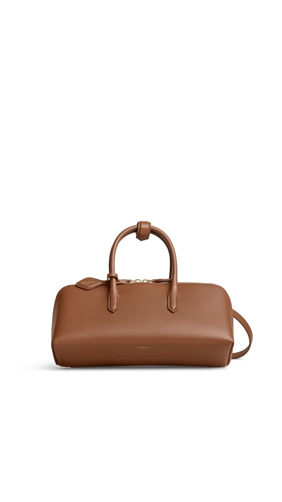 SAC DELTA SMALL EN CUIR LISSE