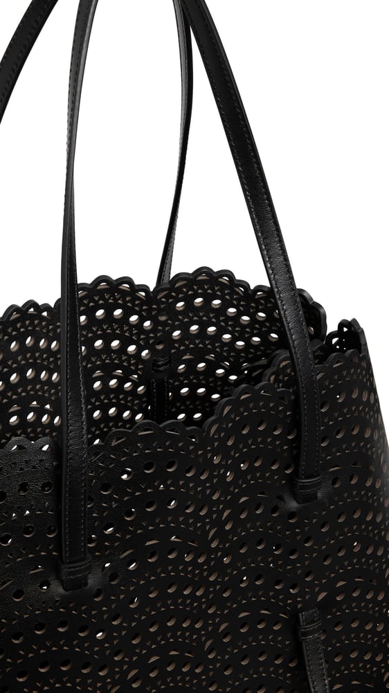 SAC MINA 37 EN CUIR VIENNE PERFORÉ