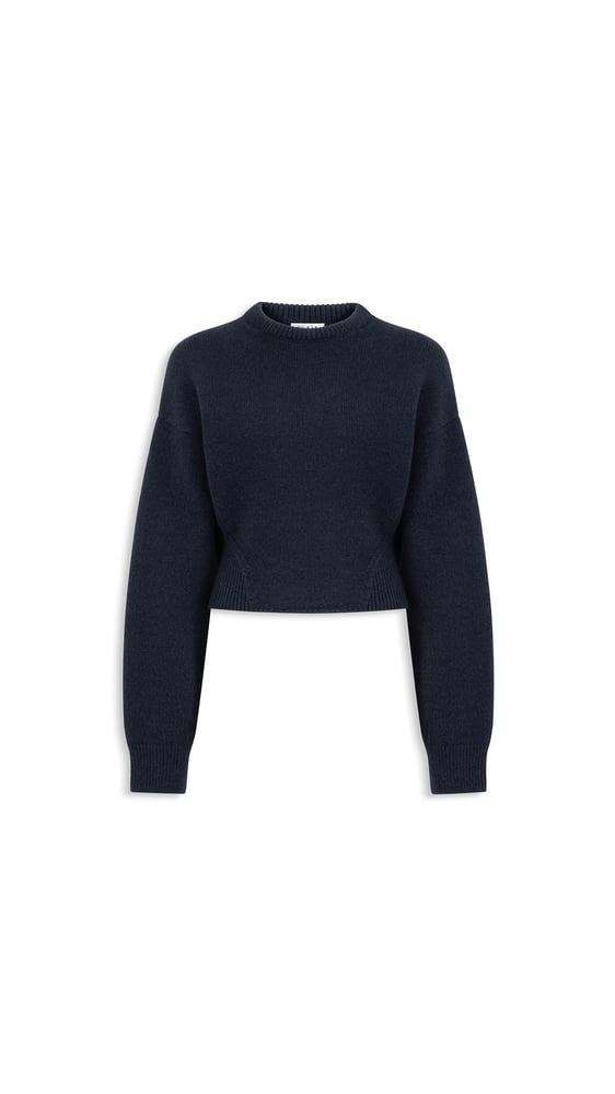 PULL COL ROND EN CACHEMIRE