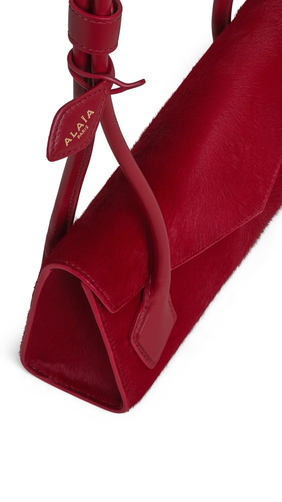 SAC LE TECKEL FLAP SMALL EN CUIR EFFET PONY