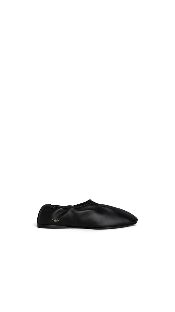 SLIPPERS EN CUIR SOUPLE