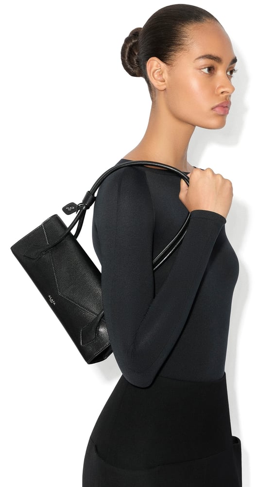 SAC LE TECKEL FLAP SMALL EN CUIR BRILLANT