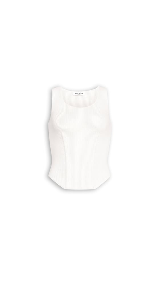 HAUT CORSET EN LAINE