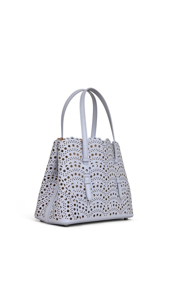 SAC MINA 25 EN CUIR VIENNE PERFORÉ
