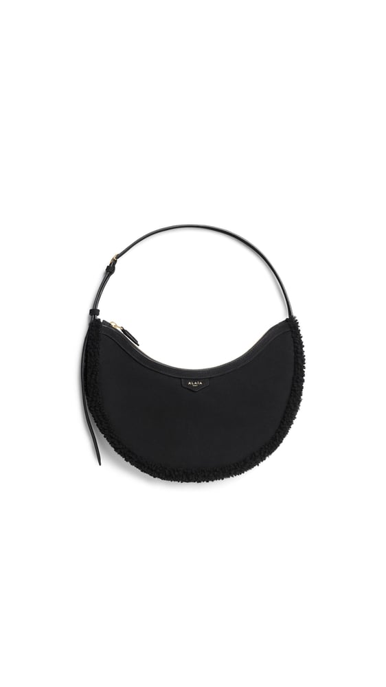 SAC ONE PIECE DEMI LUNE EN SHEARLING