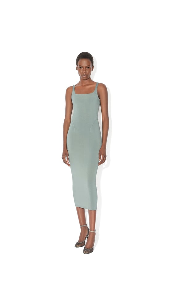 ROBE BODYCON EN MAILLE DE SOIE