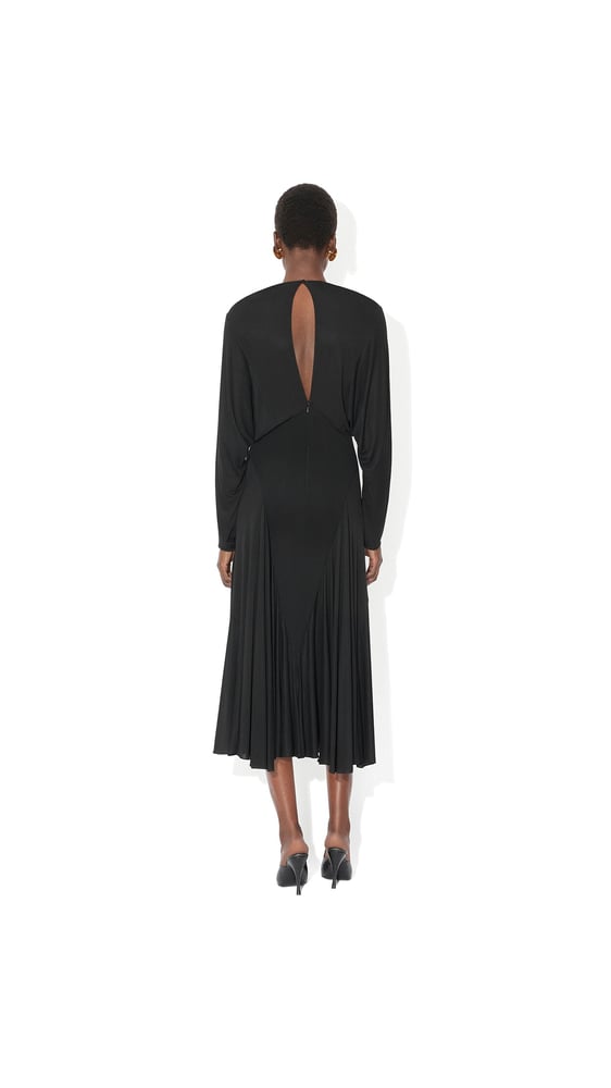 ROBE FLUIDE EN JERSEY