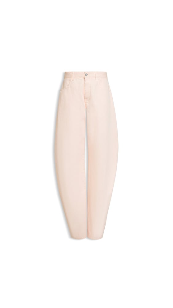 JEAN ROND TAILLE BASSE EN DENIM