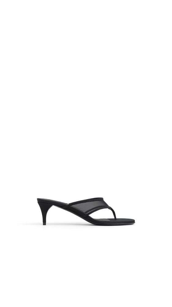 MULES TONG EN TULLE