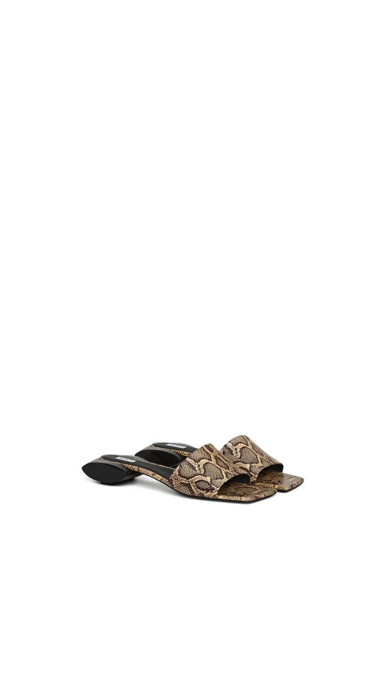 MULES ELLIPSE EN CUIR AYERS