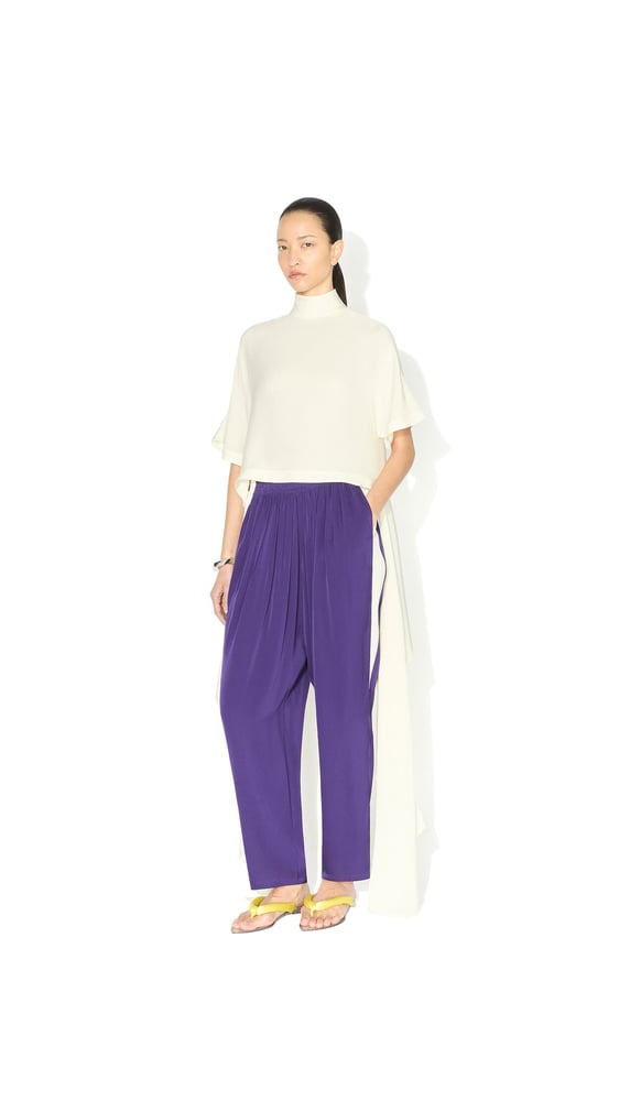 PANTALON DROIT EN CADY