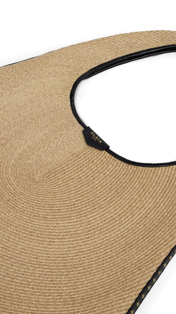SAC ONE PIECE HOBO EN PAILLE TRESSÉE