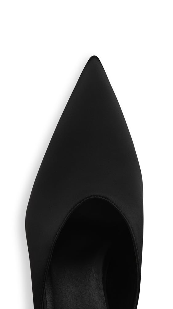 MULES COMPENSÉES CUBE EN SATIN