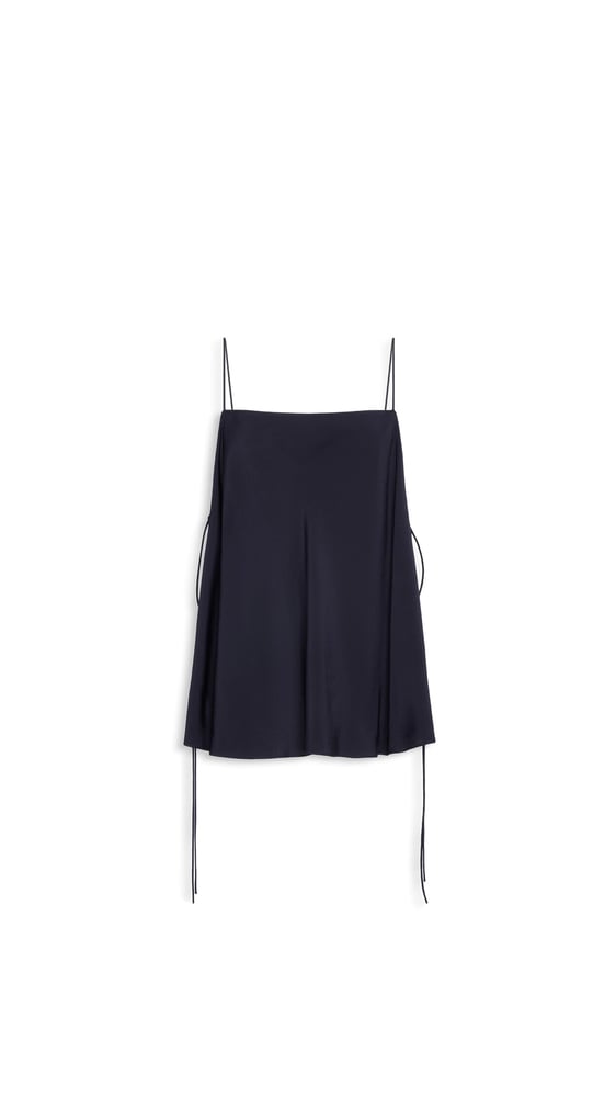 BLOUSE NOUÉE EN CADY