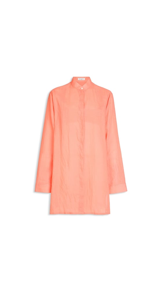ENSEMBLE CHEMISE EN COTON ET LIN MÉLANGÉ