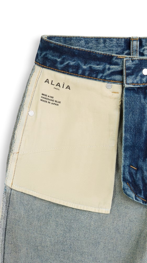 JEAN DROIT EN DENIM